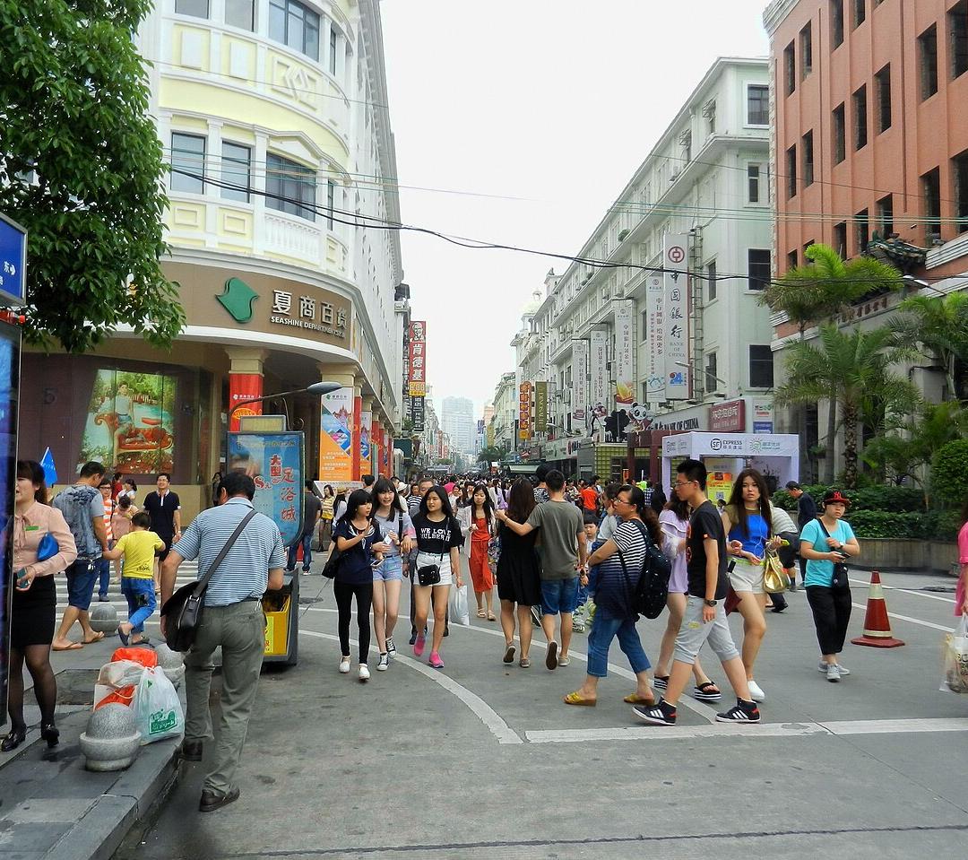 중산로 거리 · 청주 출발 샤먼(하문) 골프·관광 72홀 4박 6일