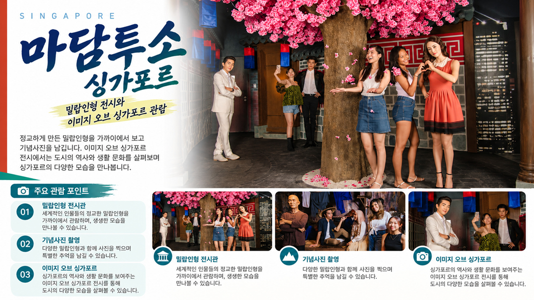 7C 싱가포르 3박 5일 패키지 브로셔 16장