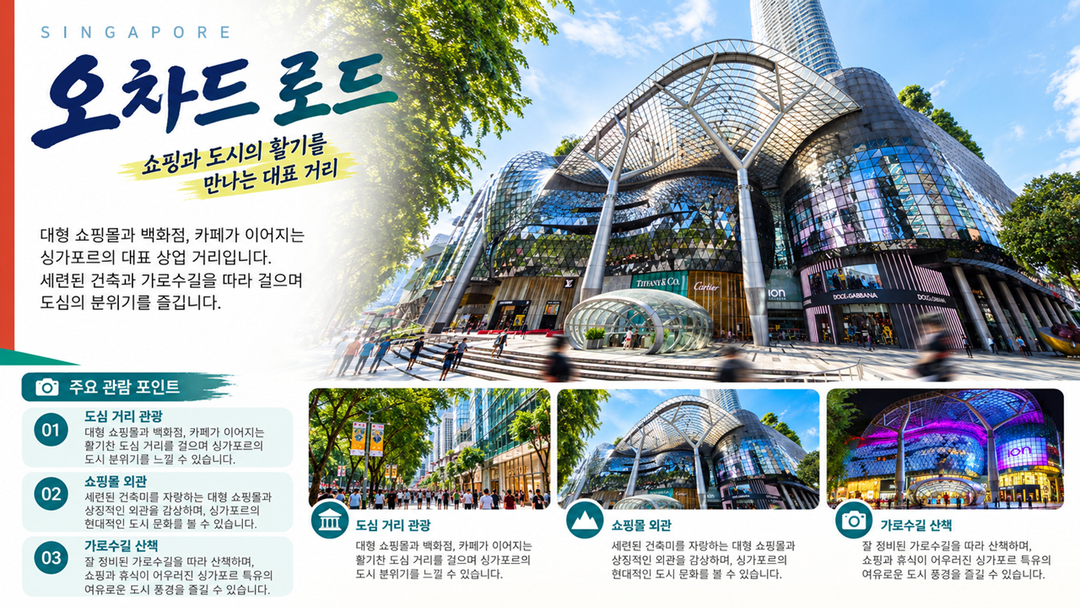 7C 싱가포르 3박 5일 패키지 브로셔 6장