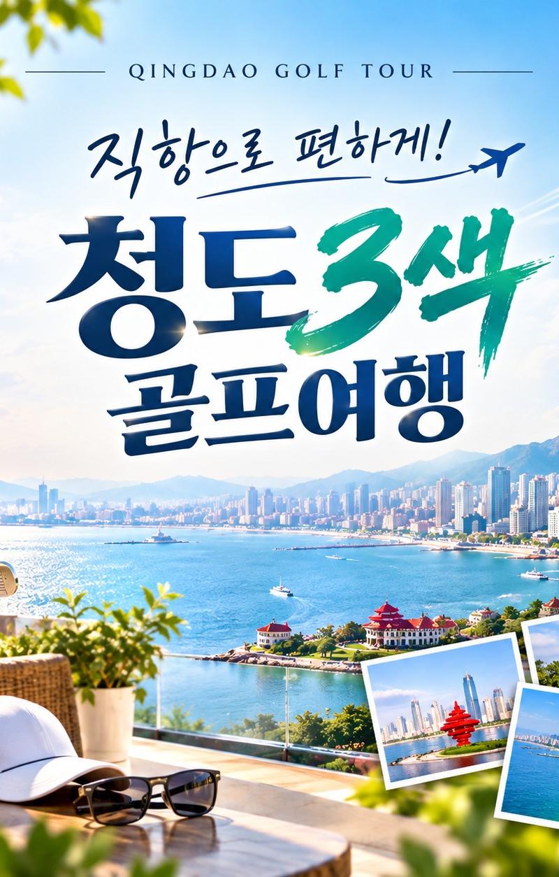 중국 · 청도 골프·관광 단독 패키지 2박 3일