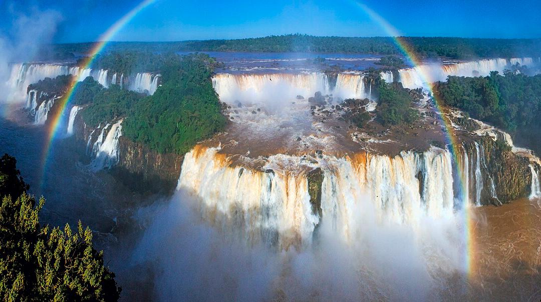 Iguazu Falls Brazil panorama · 아르헨티나 테마 관광 8박 12일