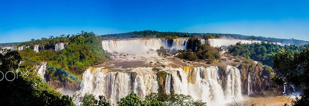 Iguazu Falls Brazil panorama · 아르헨티나 테마 관광 8박 12일